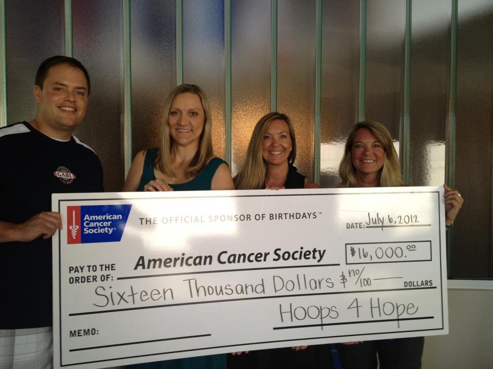 donation big check